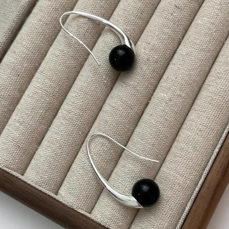 925 Sterling Silver Ball Earrings For Women