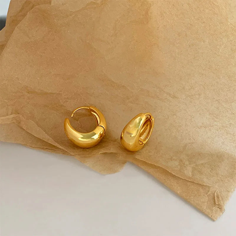 925 Silver Vintage Earrings For Women Allergy-Free Party Accessories