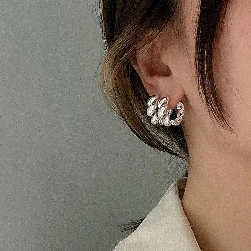 925 Sterling Silver Vintage Earrings for Women