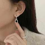 925 Sterling Silver Vintage Round Earrings For Women