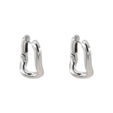 925 Silver Vintage Triangle Earrings Women Jewelry Party Gift