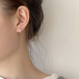 925 Silver Vintage Shinning Earrings For Women Allergy-Free