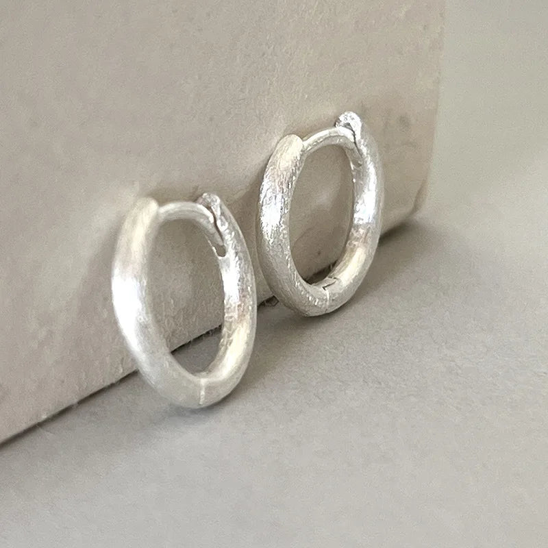 925 Silver Vintage Shinning Earrings For Women Allergy-Free