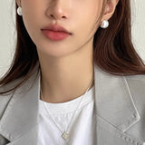 925 Silver Vintage Earrings Prevent Allergy Party Accessories