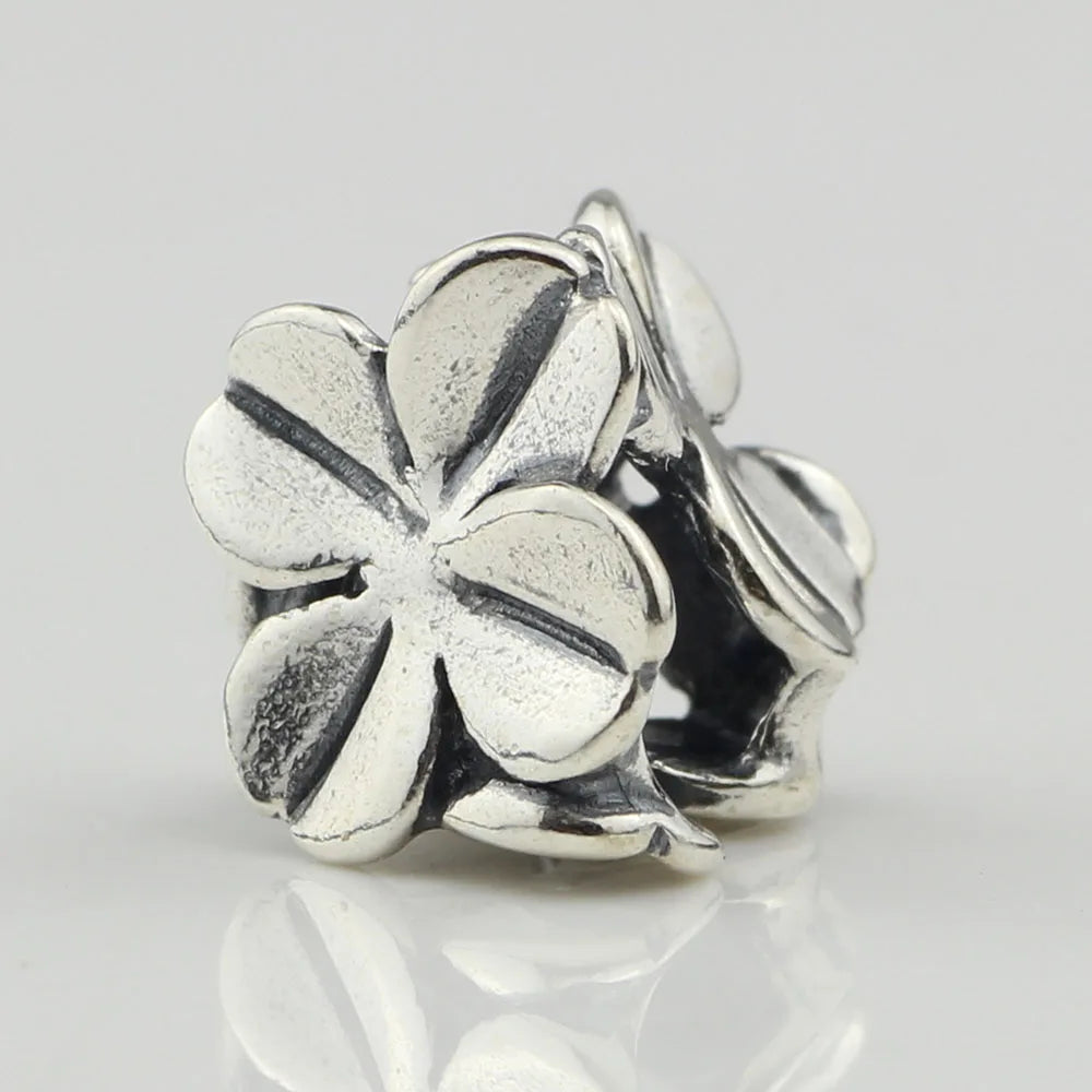 925 Silver Vintage Style Clover Beads For Making