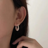 Sterling Silver Vintage Wave Earrings - Allergy-Free Party Accessories