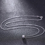 925 Silver Clavicle Chain Necklace - Women's Jewellery