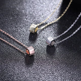925 Silver Clavicle Chain Necklace - Women's Jewellery