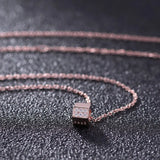 925 Silver Clavicle Chain Necklace - Women's Jewellery