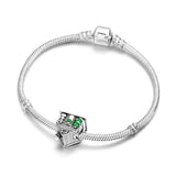 925 Silver Warm Family Charm for Bracelet Bangle Women Silver Jewelry Gift