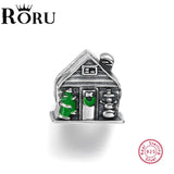 925 Silver Warm Family Charm for Bracelet Bangle Women Silver Jewelry Gift