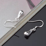 925 Silver Water Droplets Raindrop Earrings for Women