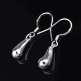 925 Silver Water Droplets Raindrop Earrings for Women