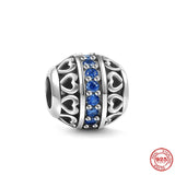 925 Silver Inspirational Stars Charm Bead DIY Jewelry
