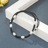 925 Silver Wedding Bracelet for Women Girls Red Thread Fine Jewelry
