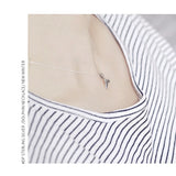 925 Silver Plated Mermaid Tail Pendant Necklace Engraved Lucky Word