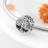 925 Silver Angel Wings Life Tree Dream Catcher Pendant Beads