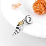 925 Silver Angel Wings Life Tree Dream Catcher Pendant Beads