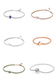 925 Sterling Silver Snake Chain Bracelet for DIY Jewelry