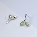 925 Silver Cat Eyes Opal Bangle Bracelet