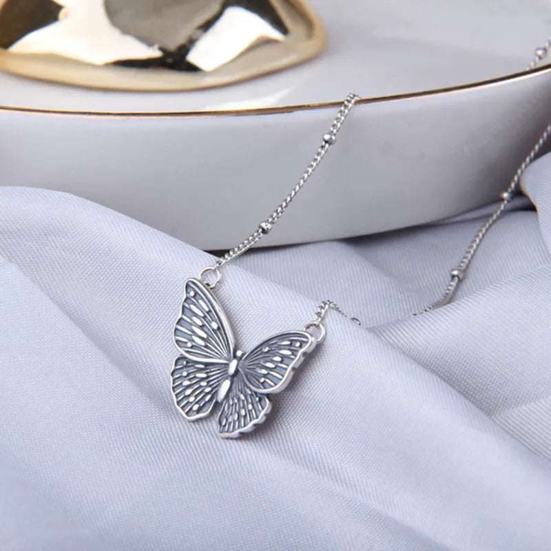 925 Silver Woman Necklace with Animal Pendant