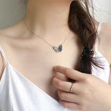 925 Silver Woman Necklace with Animal Pendant