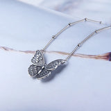 925 Silver Woman Necklace with Animal Pendant