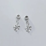 925 Silver Fortune Tree Dangle Charm Pendant for Necklace DIY Jewelry