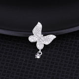 925 Silver Women Pendant CZ Pearl or Bead Semi Mount Pendant