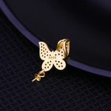 925 Silver Women Pendant CZ Pearl or Bead Semi Mount Pendant