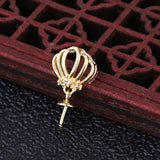 925 Silver Women Pendant 8-13mm Pearl or Round Bead Semi Mount Pendant Setting