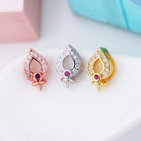 925 Silver Women Pendant 8-15mm Pearl Semi Mount Pendant Setting