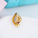 925 Silver Women Pendant 8-15mm Pearl Semi Mount Pendant Setting