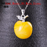 925 Silver Round Bead Pearl Gemstone Pendant Setting