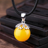 925 Sterling Silver Women Pendant Clasp Pearl Round Bead Semi Mount Pendant