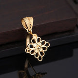925 Silver Pendant Clasp Semi Mount Pendant fit Amber Turquoise Lapis Lazuli