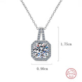 925 Silver Zircon Choker Necklace for Women Wedding Jewelry Gift