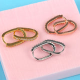 925 Silver Zircon Hoop Earrings 14k Small Earring