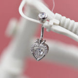 925 Silver Zircon Strawberry Belly Piercing Body Jewelry Beach Belly Ring