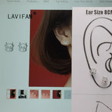925 Silver Zodiac OX Cow Stud Earrings For Girl