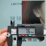 925 Silver Zodiac OX Cow Stud Earrings For Girl