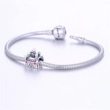 925 Silver amusement park Charm Bead for Bracelet Necklace
