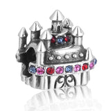 925 Silver amusement park Charm Bead for Bracelet Necklace