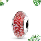 925 Silver Glaze Roundel Beads for Bracelets Bangles