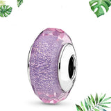 925 Silver Glaze Roundel Beads for Bracelets Bangles