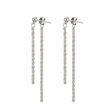 925 Silver babysbreath Earrings Women Wedding Jewelry