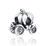 925 Sterling Silver bead carriage Charm Bead Fit European Bracelet Necklace