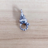 925 Sterling Silver Moon Star Clasp Lock Beads for European DIY Jewelry