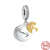 925 Silver Beaded Heart Birthday Candle Charm for Jewelry DIY