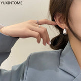 925 Silver Origami Geometric Stud Earrings